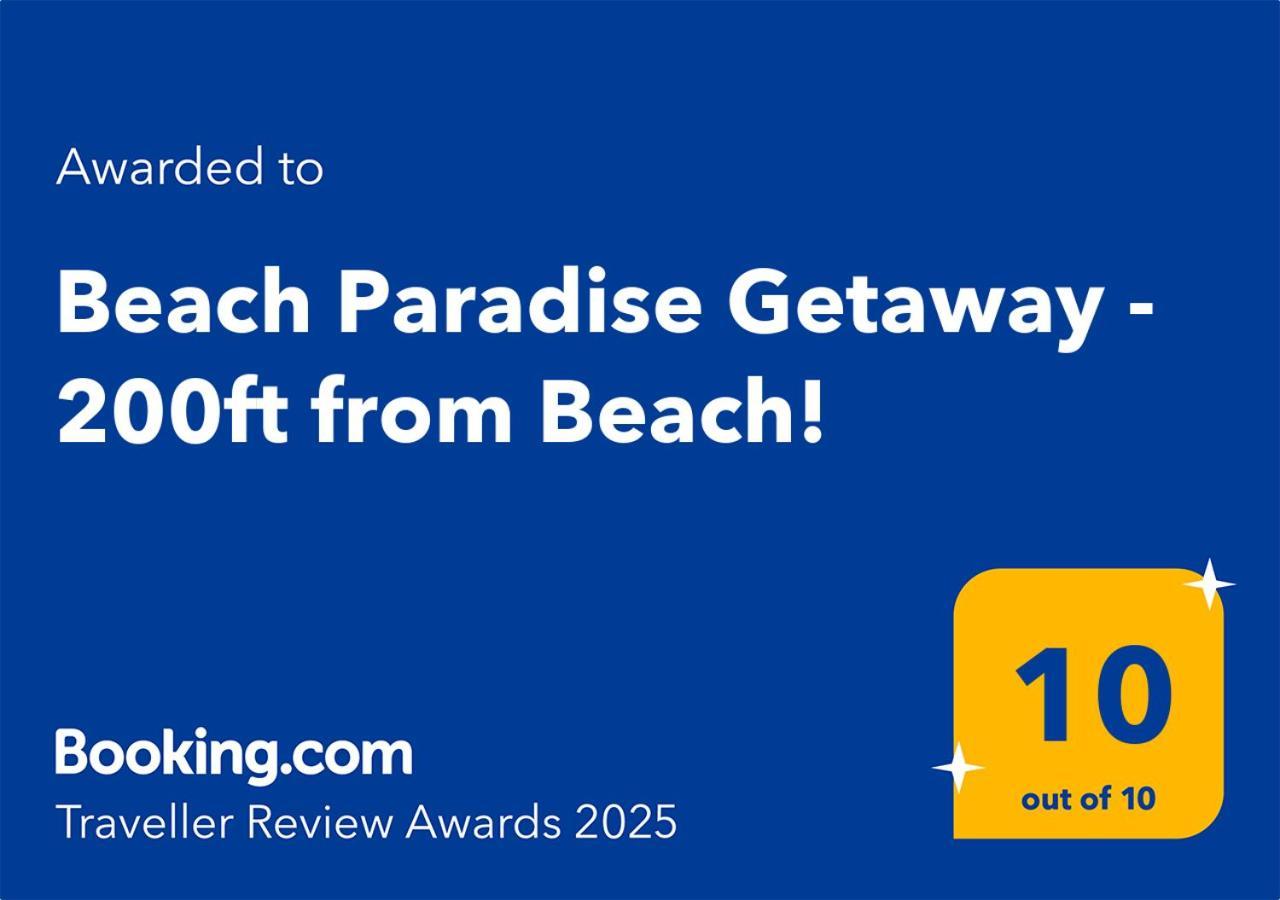 Beach Paradise Getaway - 200Ft From Beach! Sebastian Eksteriør bilde